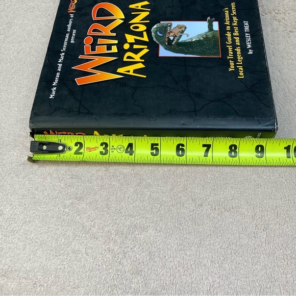 “Weird Arizona” Travel Guide by Wesley Treat-Hardback Cover-Best Local Secrets - Picture 8 of 9